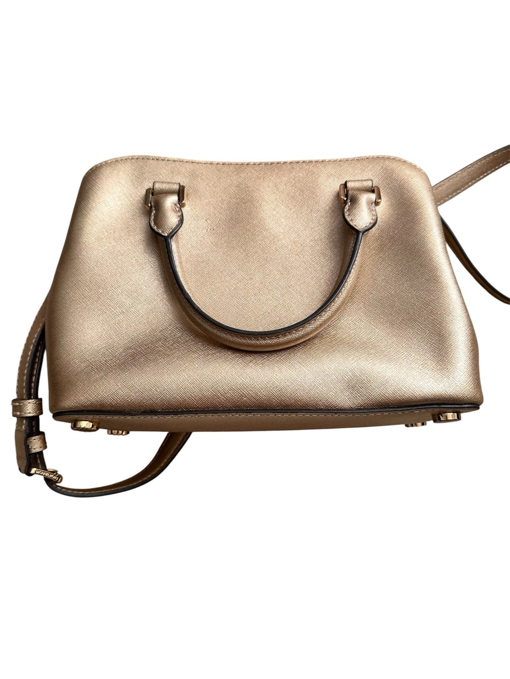 Michael Kors Metallic Gold Crossbody bag - Picture 5 of 10